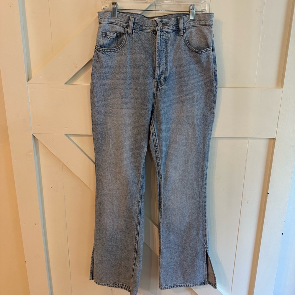 Pacsun High Rise Bootcut Slit Bottom Jeans Women’s Size 30